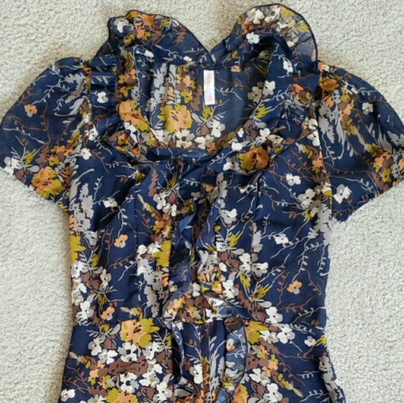 Xhilaration Dresses & Skirts - Cute floral fall dress! Xhilaration M